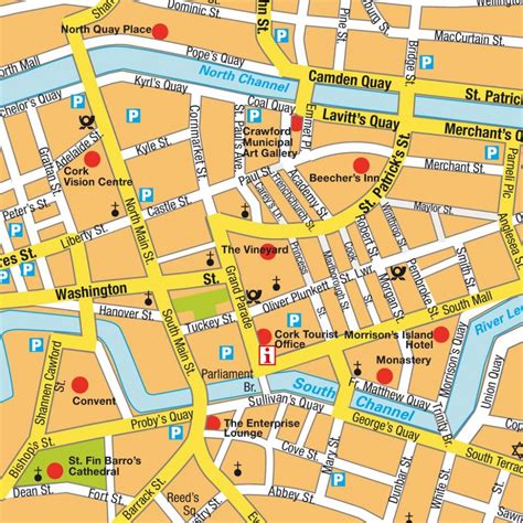 map of cork city centre|street map of cork city.